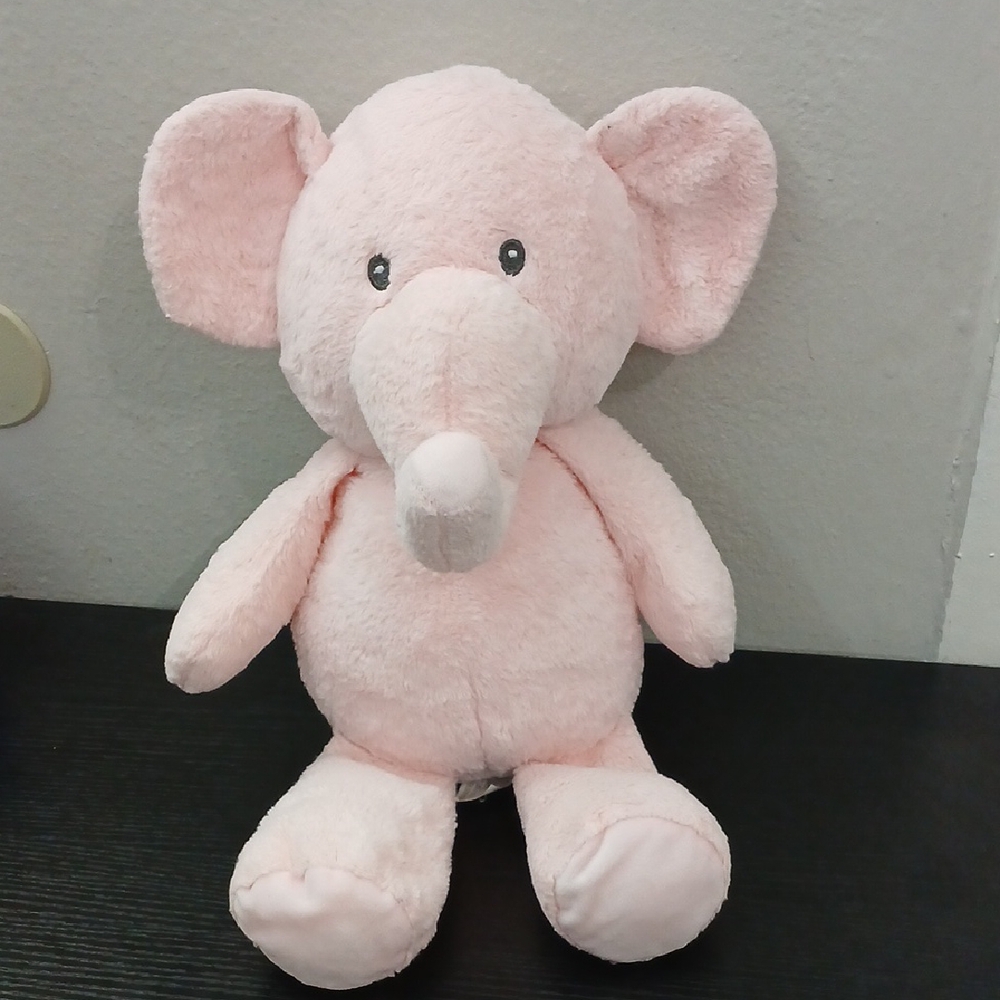 Kellytoy Pink Stuffed Elephant Plush